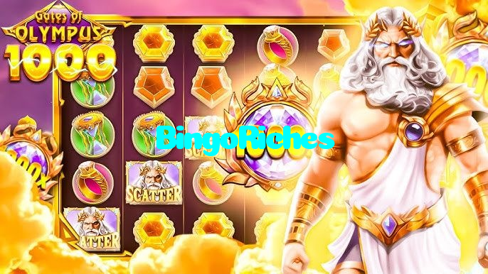 BingoRiches casino presented on mobile device in Pakistan with slots and live games